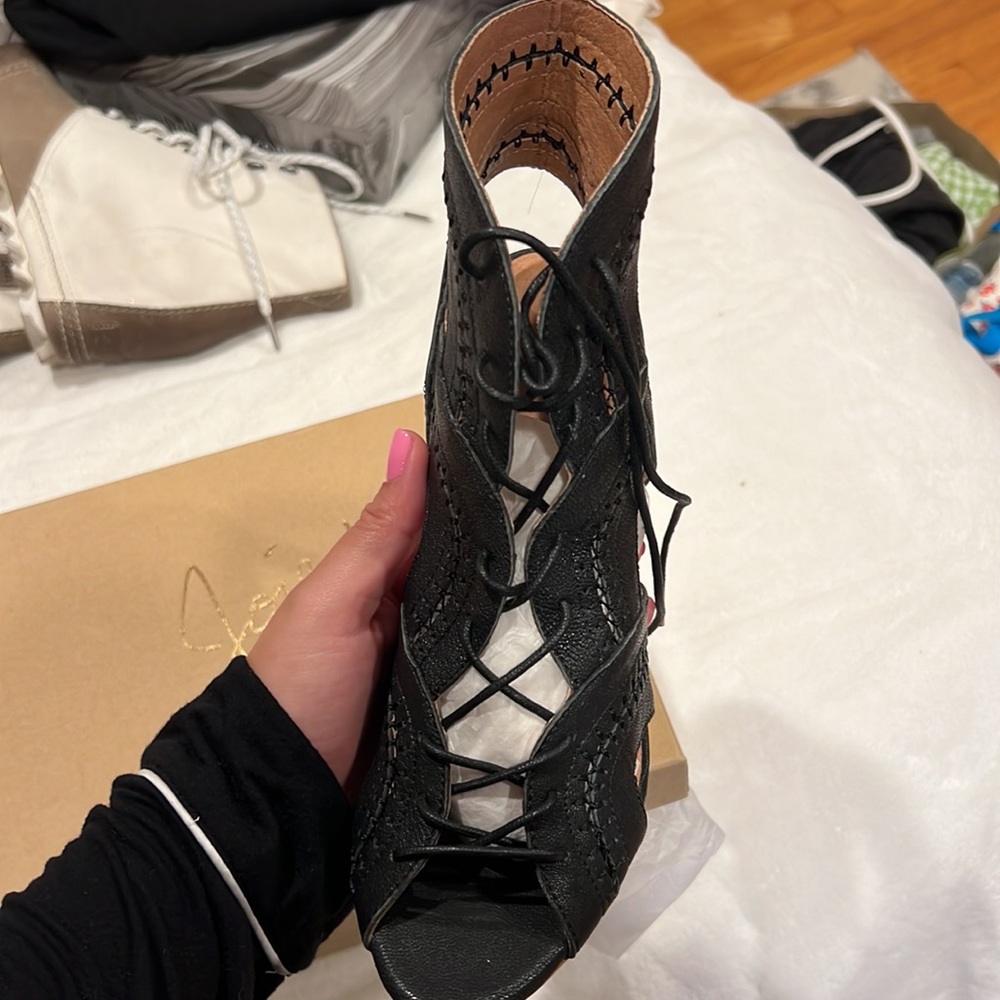 NEVER WORN JOIE REMY GLADIATOR HEELS - Picture 5 of 8